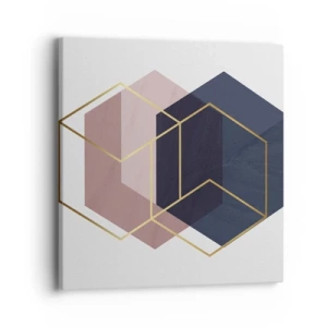 Canvastavla - Bild på duk - Enkelhetens styrka - 40x40 cm