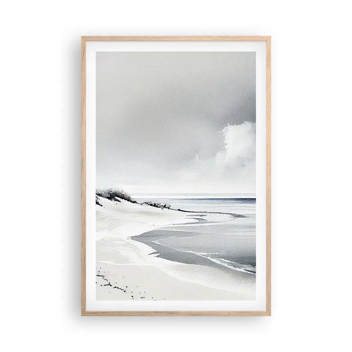 Affisch i ram av ljusek - Alltid tillsammans - 61x91 cm