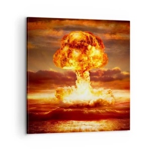 Canvastavla - Bild på duk - Och så blir det slut - 60x60 cm