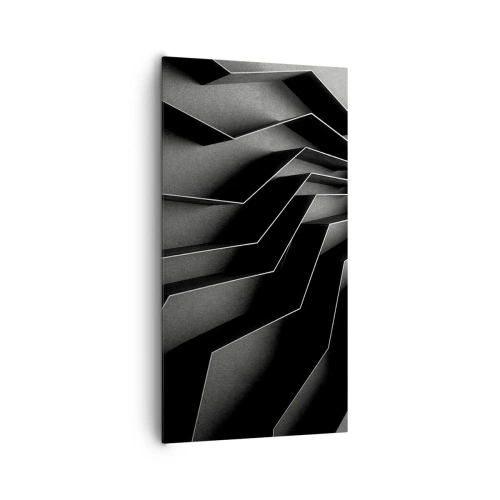 Canvastavla - Bild på duk - Rumslig ordning - 65x120 cm