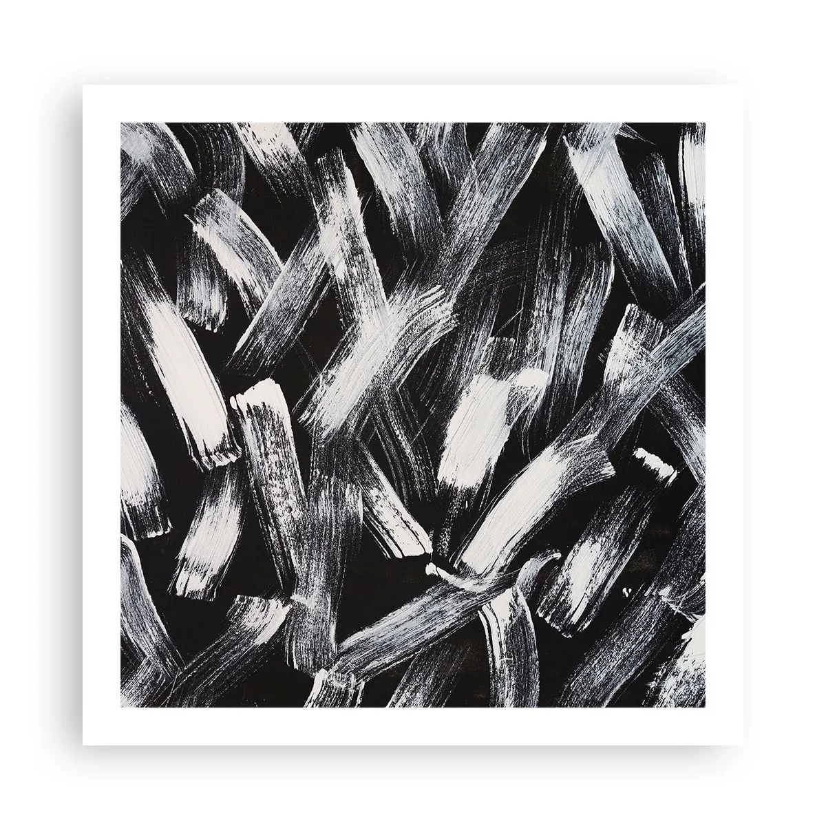 Affisch - Abstraktion i industriell anda - 60x60 cm