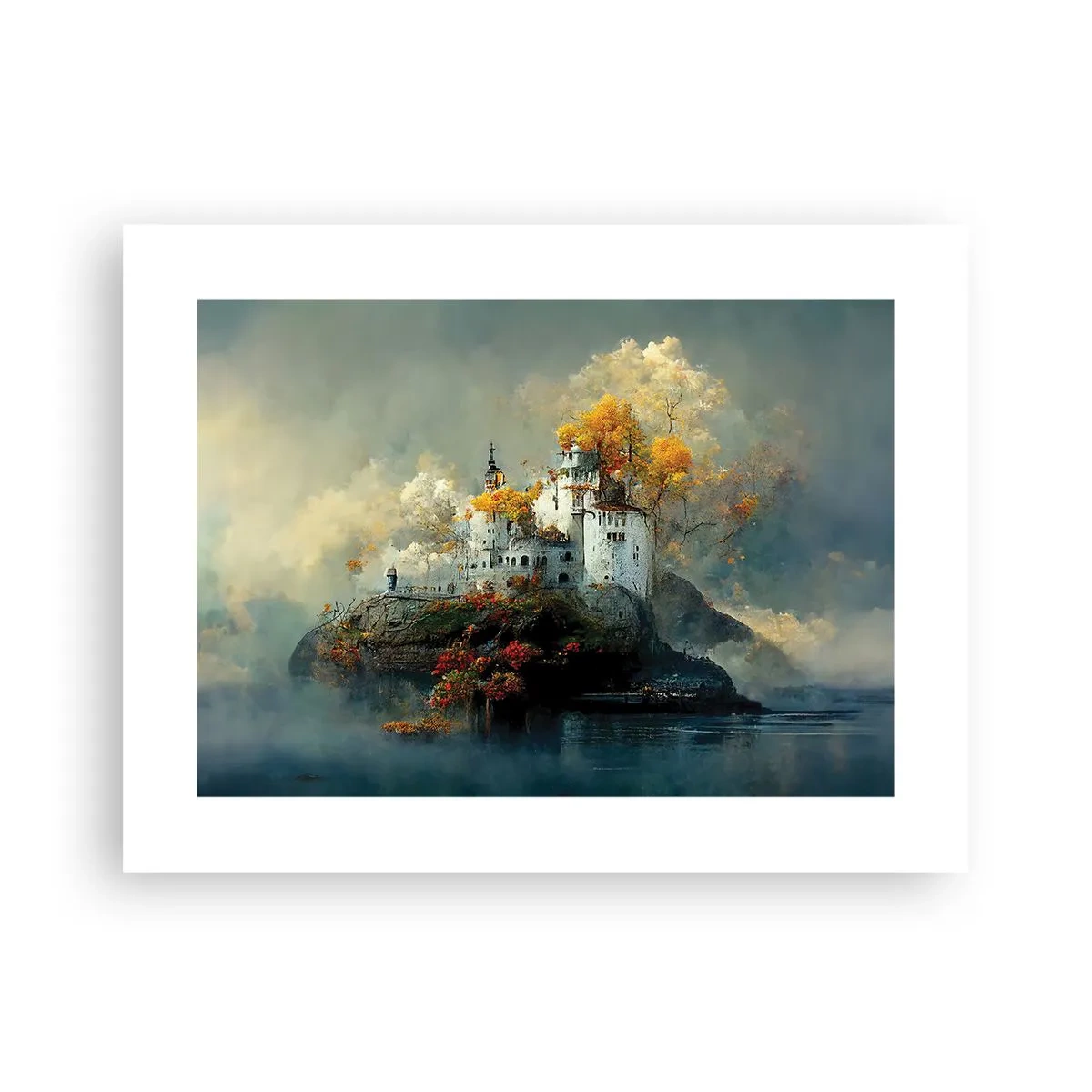 Affisch - Början på en romantisk historia - 40x30 cm