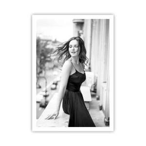 Affisch - Säkert en Parisbo - 70x100 cm