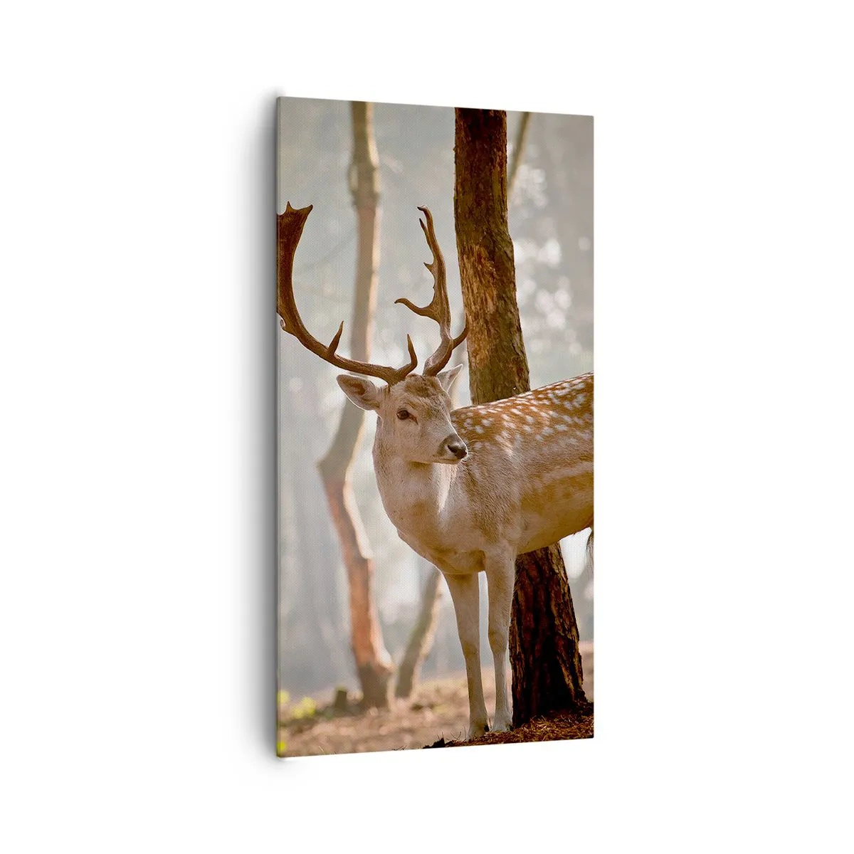 Canvastavla - Bild på duk - Ungdomens ljus - 65x120 cm