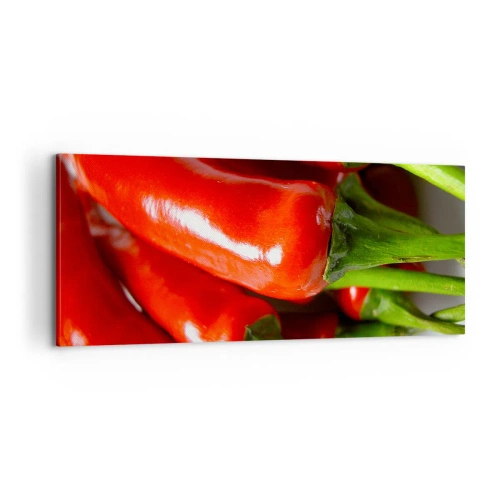 Canvastavla - Bild på duk - Saftiga, glänsande, släta - 100x40 cm