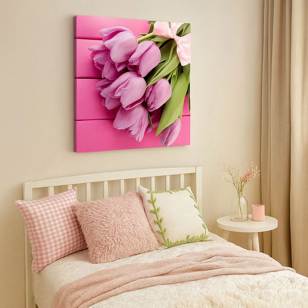 Canvastavla - Bild på duk - Just för dig - 30x30 cm