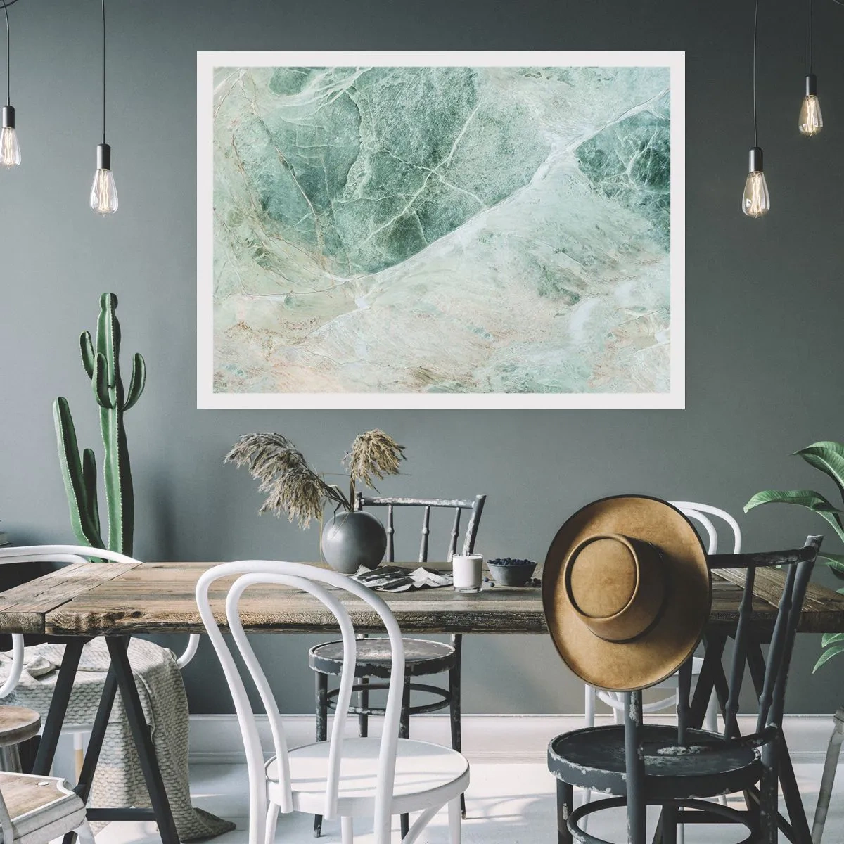 Affisch - Stenens ädla svalka - 70x50 cm