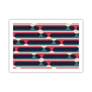 Affisch - In och framåt - 70x50 cm