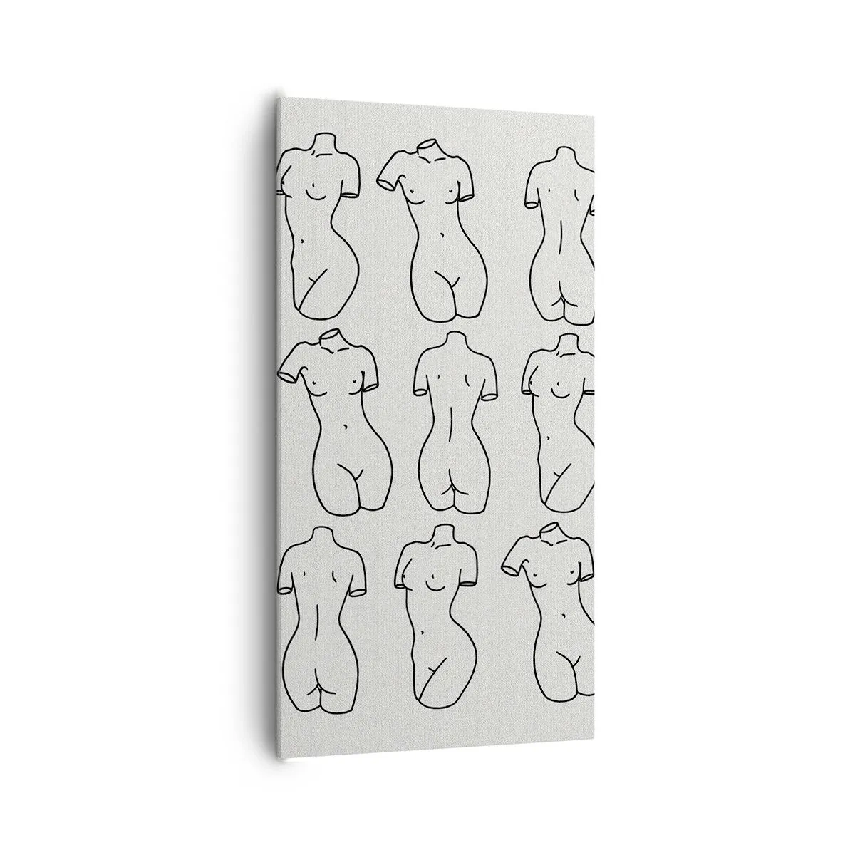 Canvastavla - Bild på duk - Endast Venus - 65x120 cm