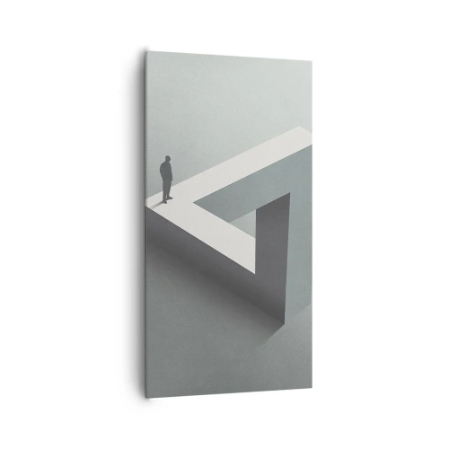 Canvastavla - Bild på duk - Och ändå möjligt - 65x120 cm