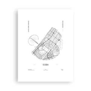 Affisch - Dubais anatomi - 30x40 cm