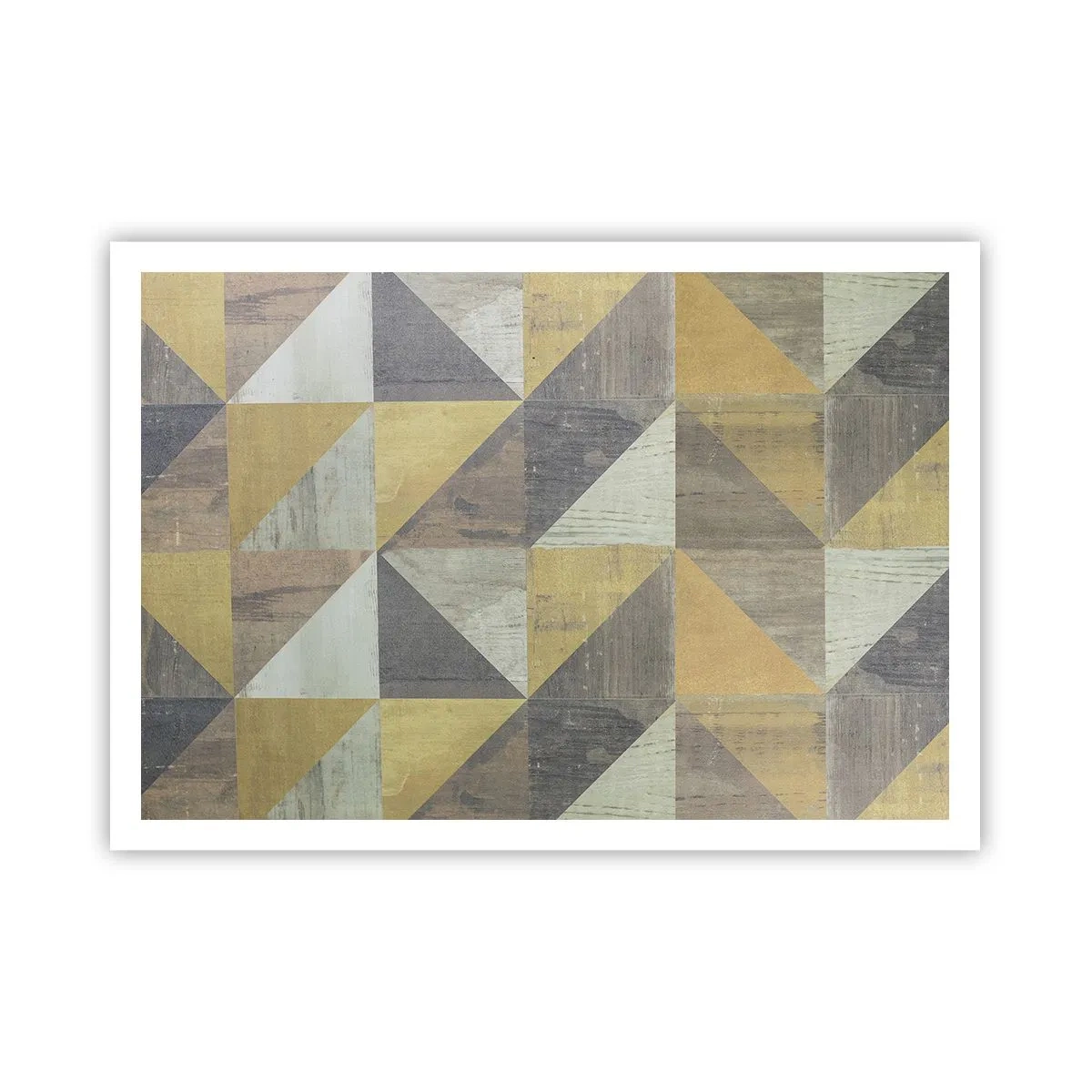 Affisch - Under triangelns vinkel - 100x70 cm