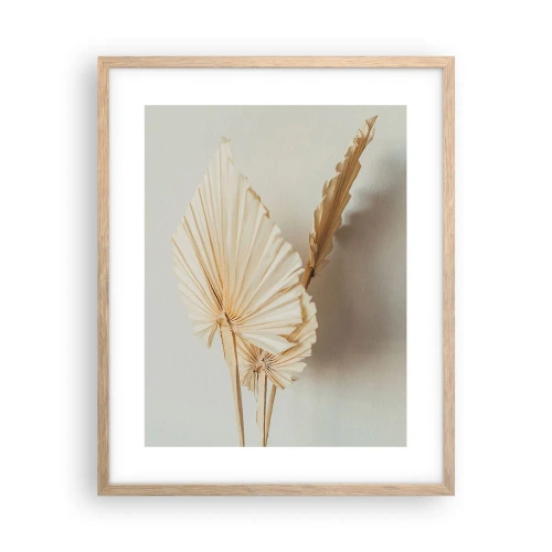 Affisch i ram av ljusek - När du behöver stillhet - 40x50 cm