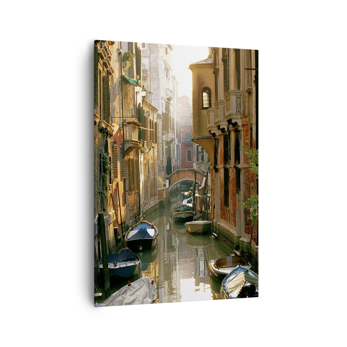 Canvastavla - Bild på duk - På en gränd i Venedig - 70x100 cm