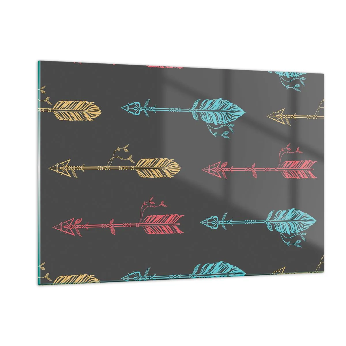 Glastavla - Bild på glas - I ordning - 120x80 cm