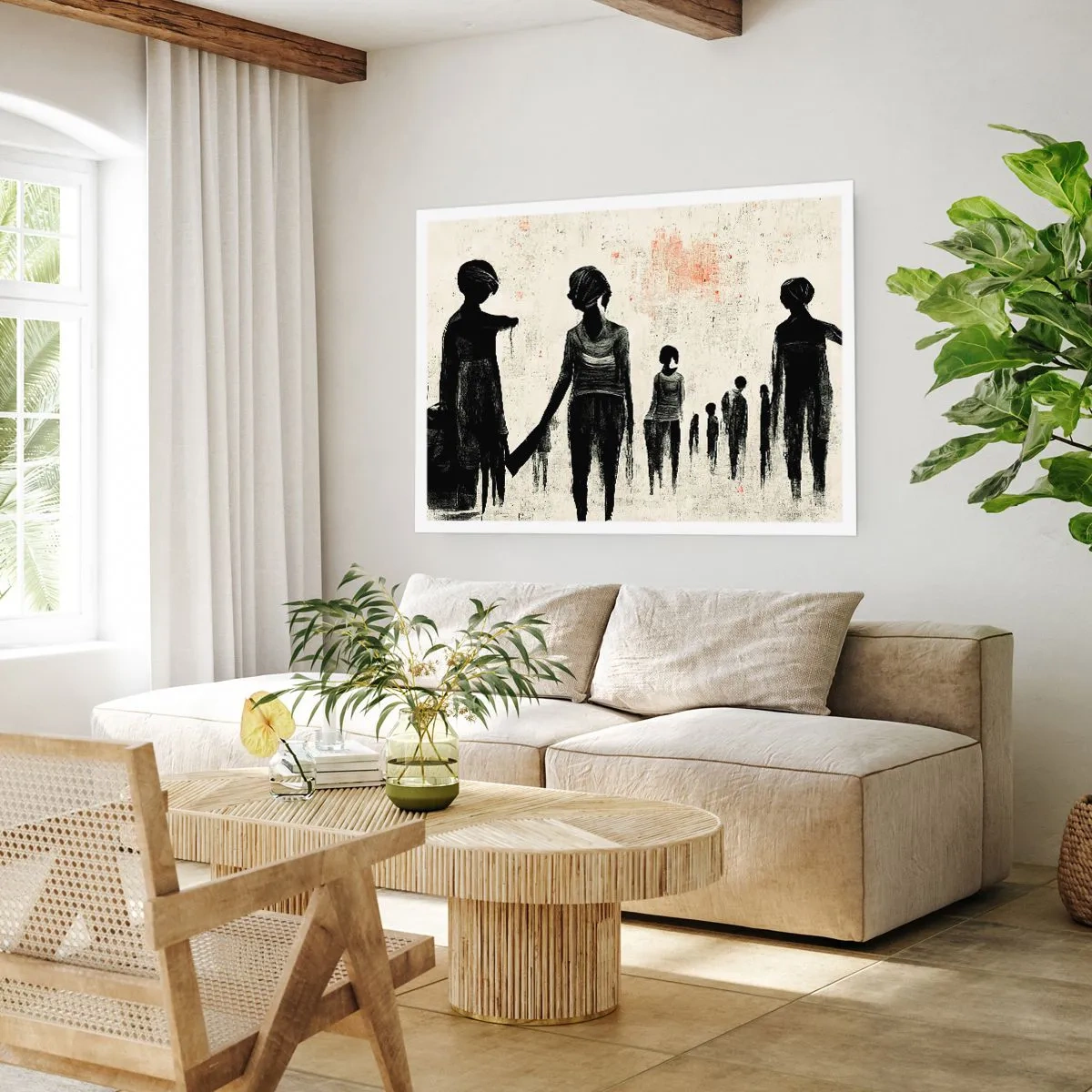 Affisch - Mot ensamhet - 91x61 cm