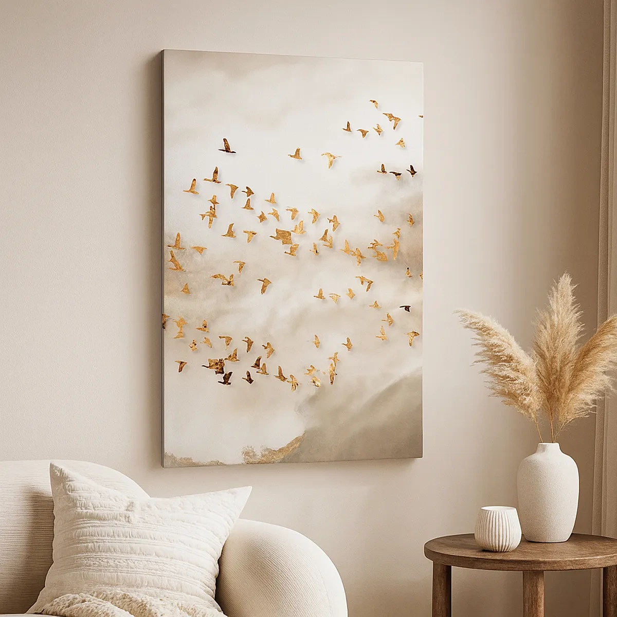 Canvastavla - Bild på duk - Det är dags... - 50x70 cm