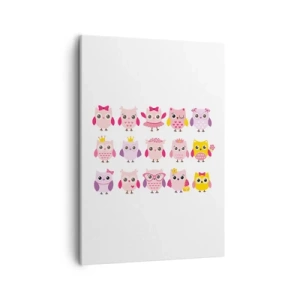 Canvastavla - Bild på duk - Den ena sötare än den andra - 50x70 cm