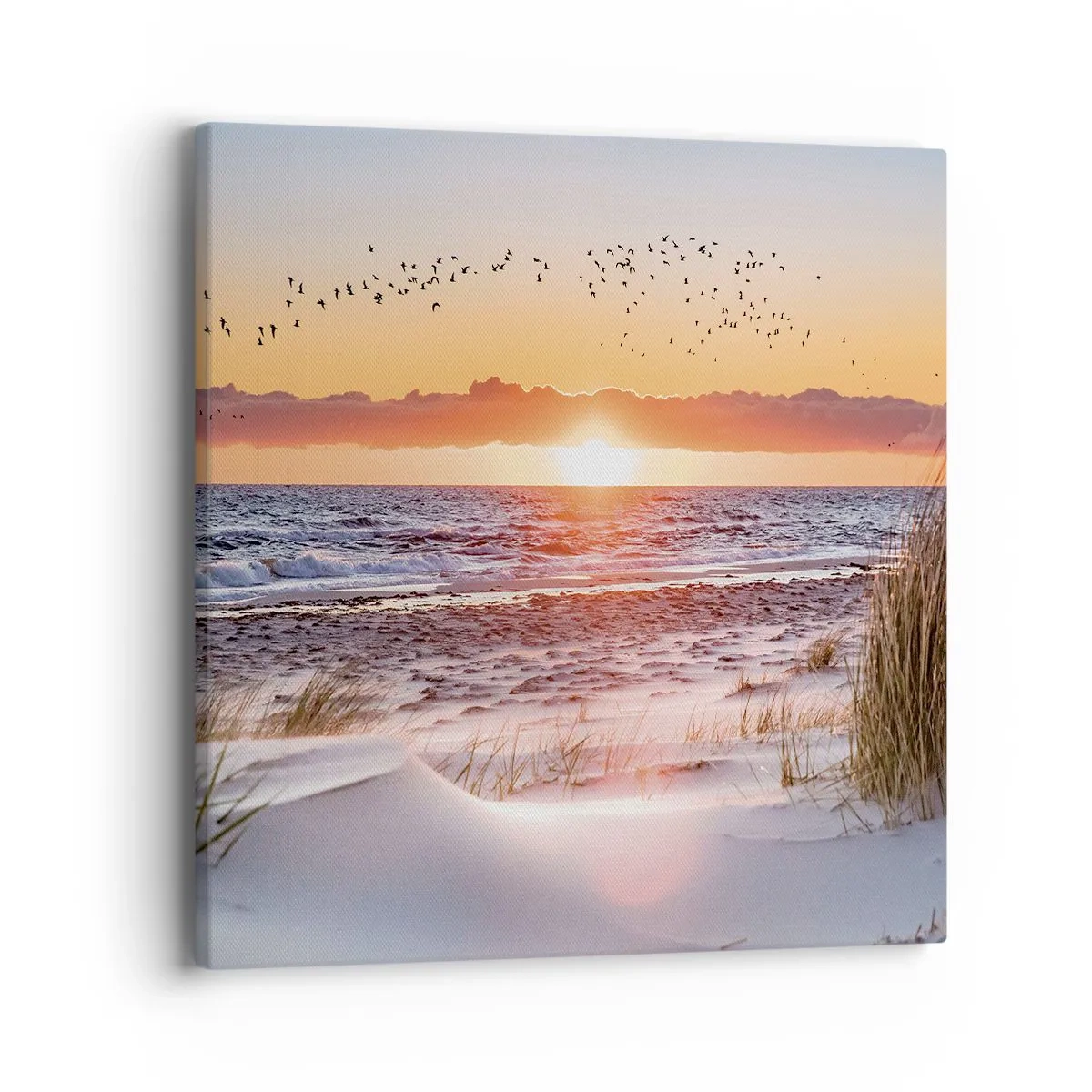 Canvastavla - Bild på duk - Horisontellt landskap - 40x40 cm