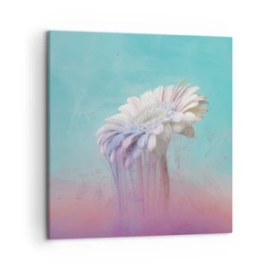 Canvastavla - Bild på duk - Blommornas undervärld - 50x50 cm