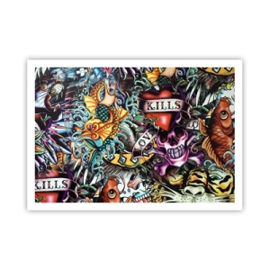 Affisch - Tatuerarens dröm - 100x70 cm