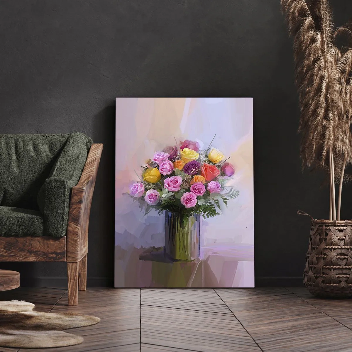 Canvastavla - Bild på duk - Stoppad skönhet - 50x70 cm