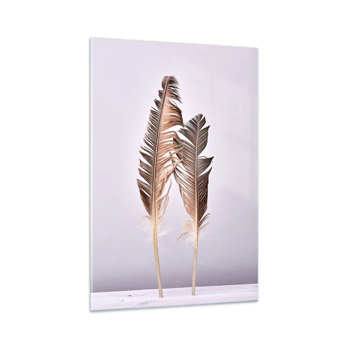 Glastavla - Bild på glas - Mot intet - 70x100 cm