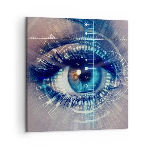 Canvastavla - Bild på duk - Du tror att du känner mig - 50x50 cm