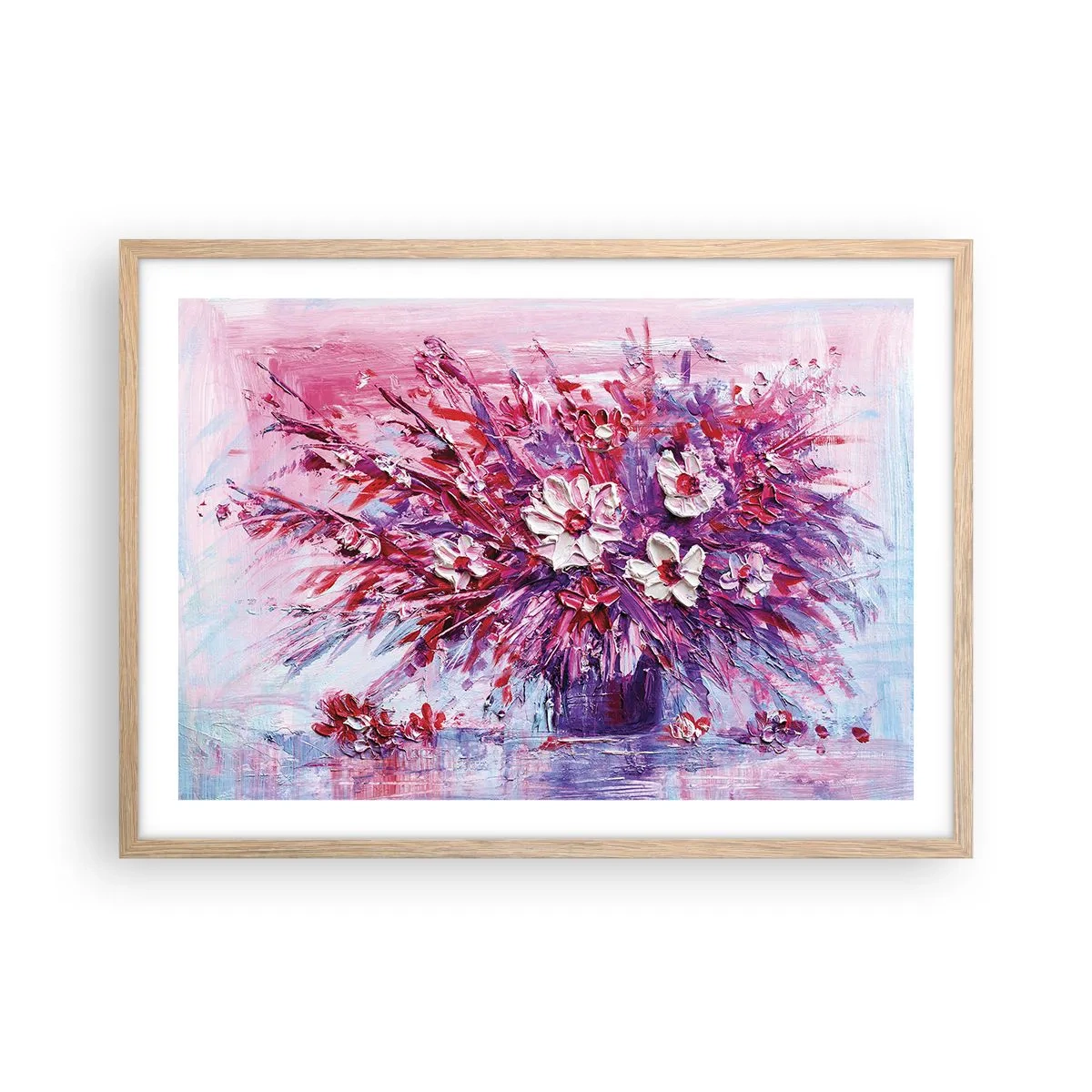 Affisch i ram av ljusek - Oskuld och passion - 70x50 cm