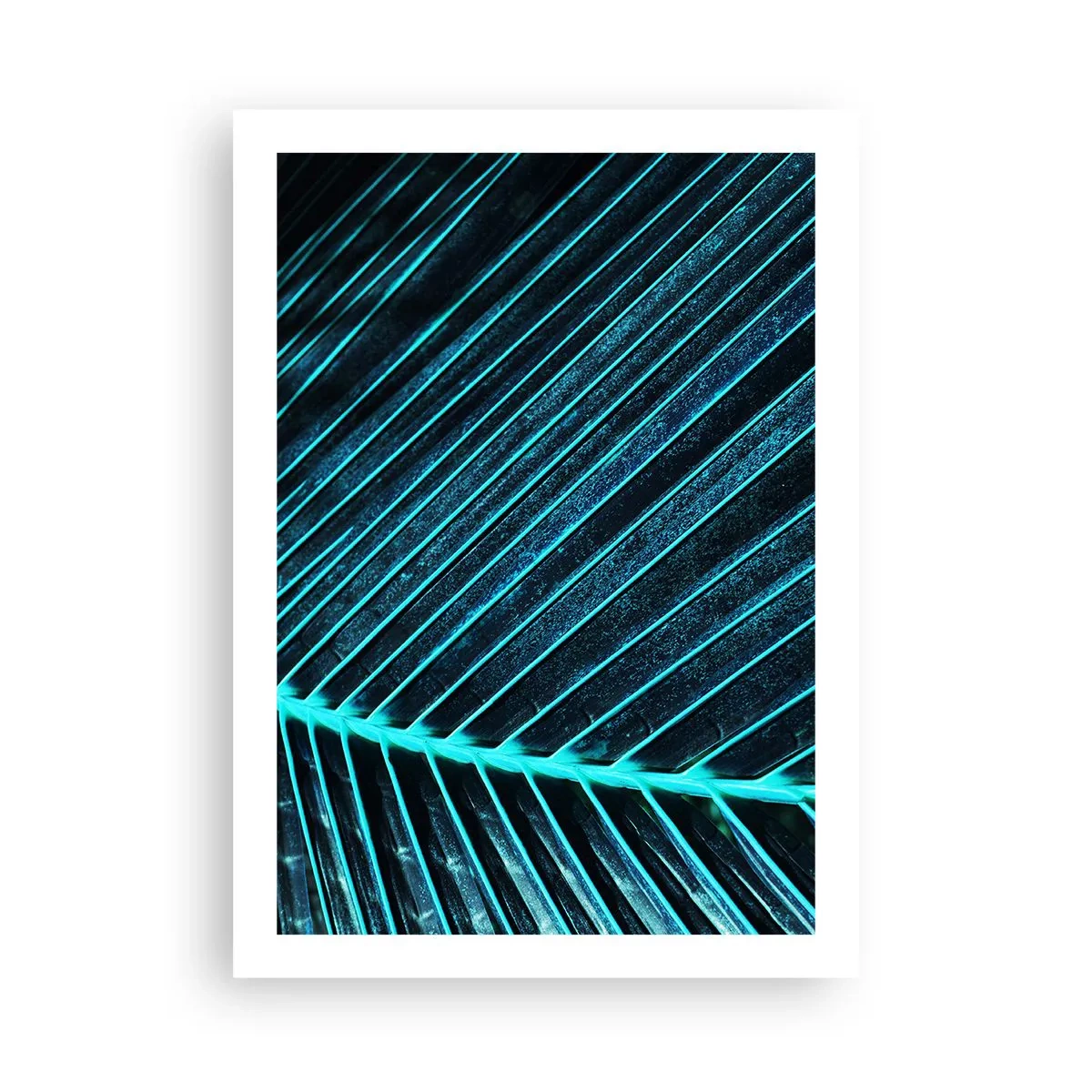 Affisch - Grön textur - 50x70 cm