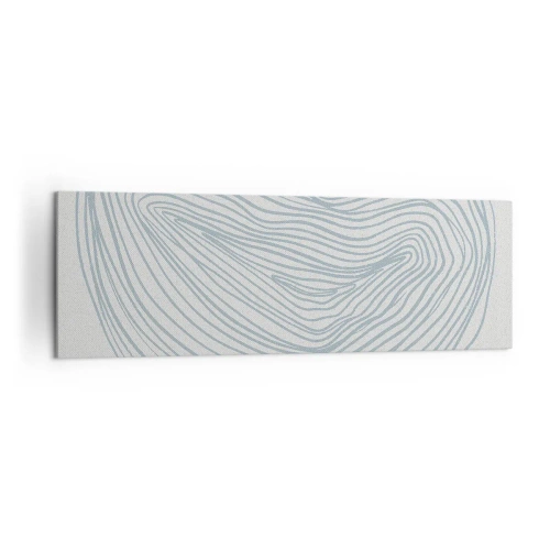 Canvastavla - Bild på duk - Droppens leende - 160x50 cm