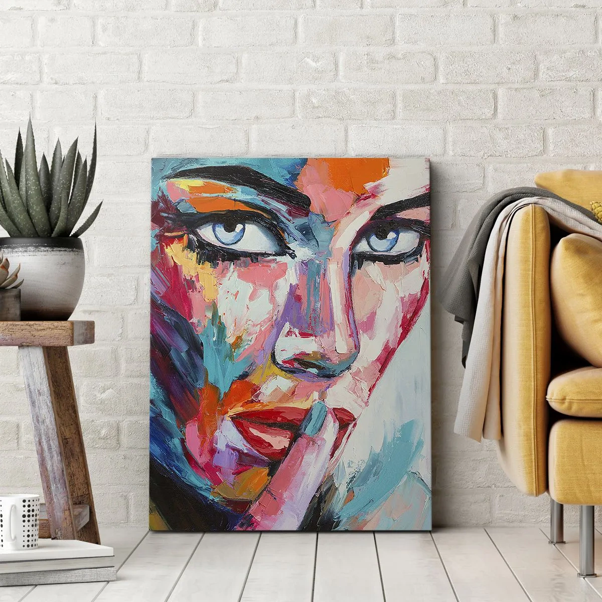 Canvastavla - Bild på duk - Vår första hemlighet - 55x100 cm