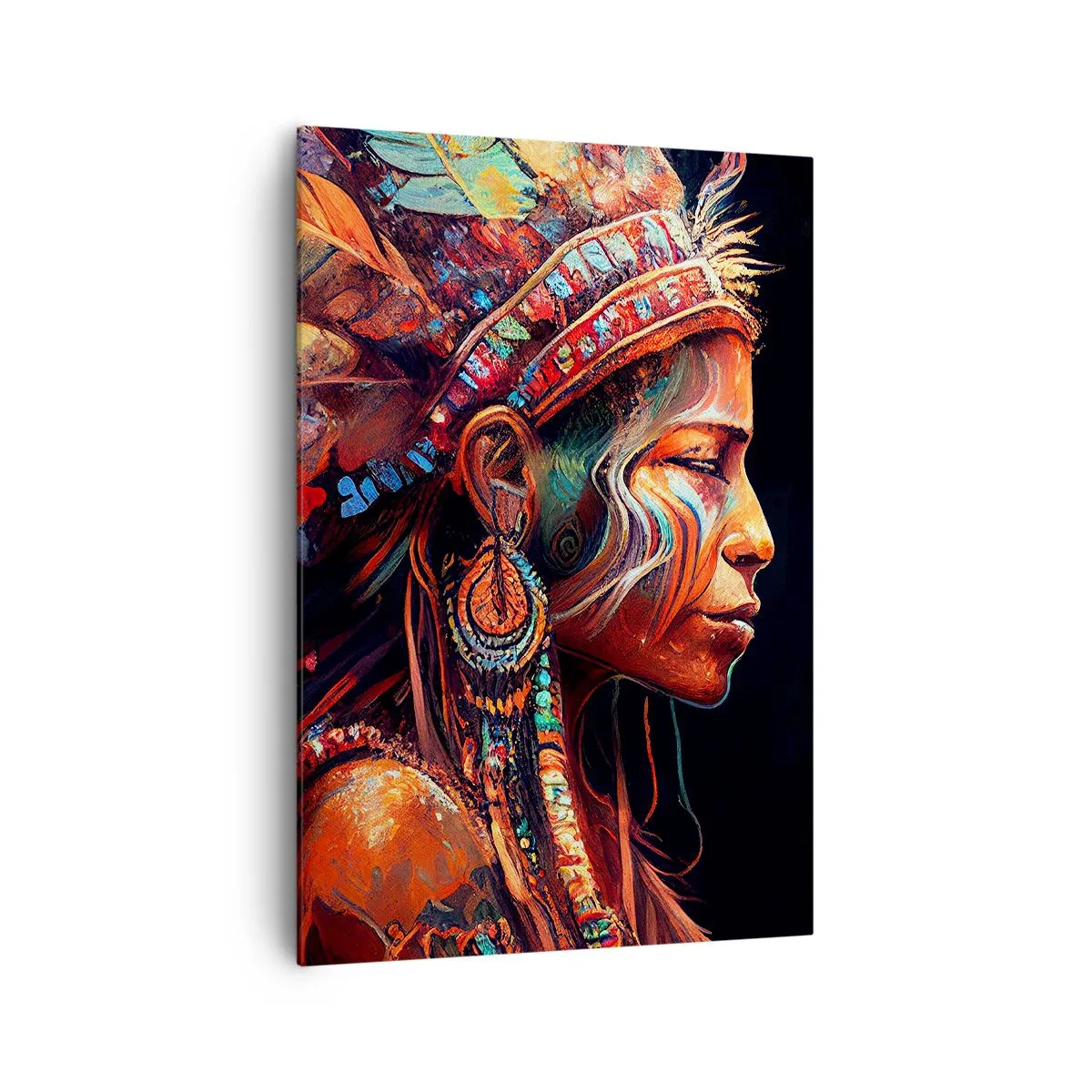 Canvastavla - Bild på duk - En magisk ritual - 70x100 cm