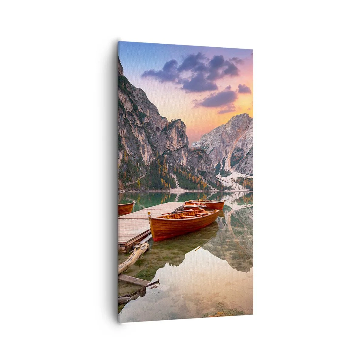 Canvastavla - Bild på duk - Dagens löfte - 65x120 cm