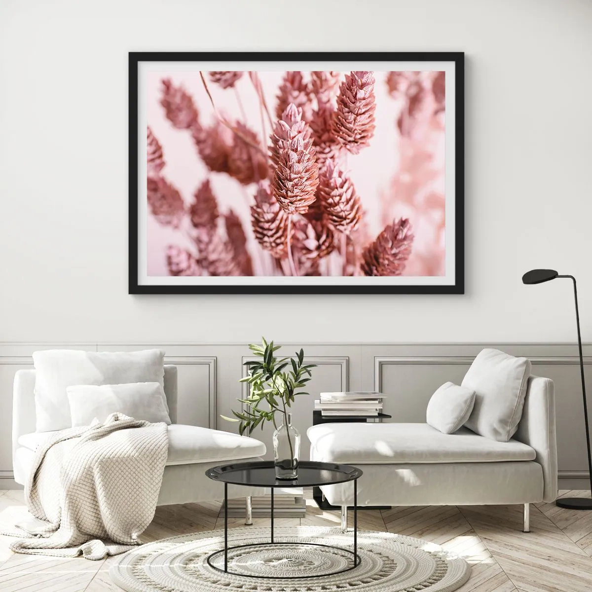 Affisch i svart ram - Skenet bedrar - 91x61 cm