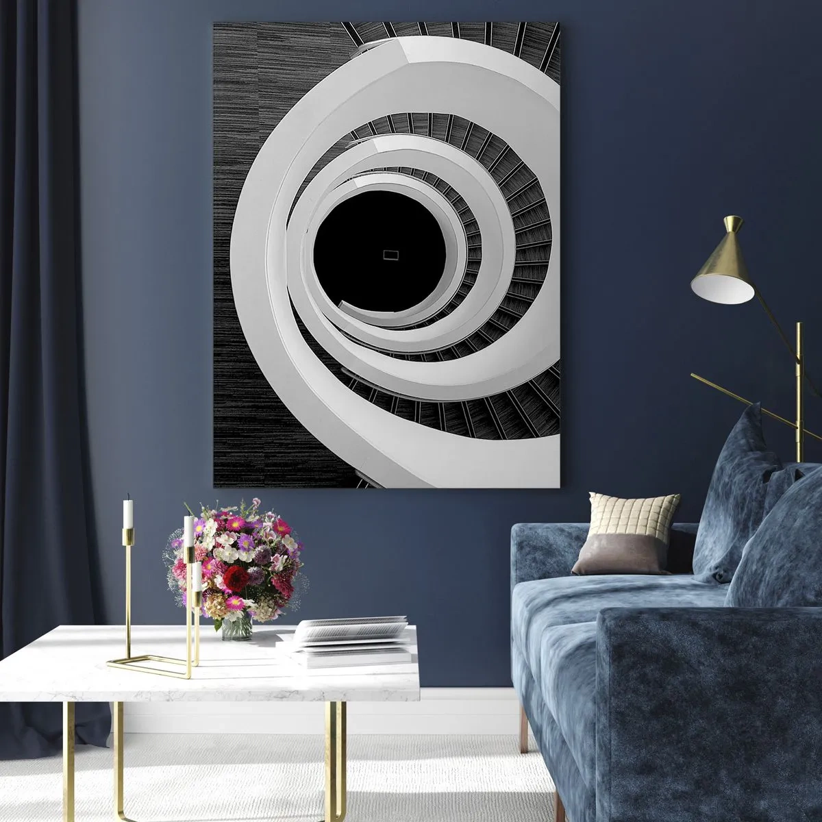 Glastavla - Bild på glas - Till sakens kärna - 50x70 cm