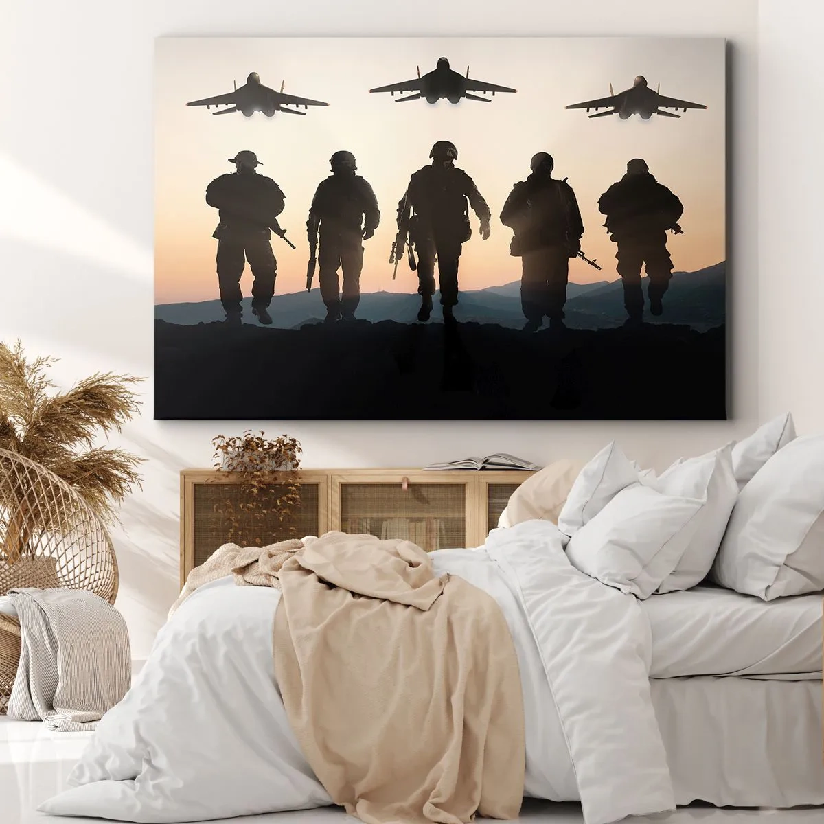 Canvastavla - Bild på duk - Välkommen till vår värld - 120x80 cm