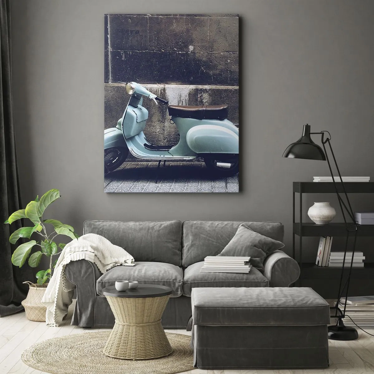 Canvastavla - Bild på duk - Oförglömliga stämningar - 50x70 cm