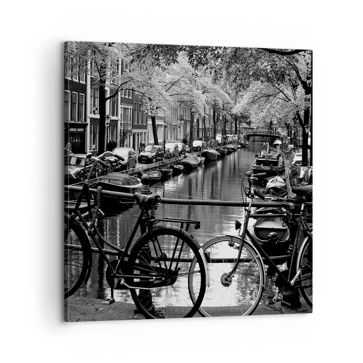 Canvastavla - Bild på duk - Mycket holländsk vy - 60x60 cm