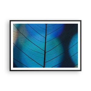 Affisch i svart ram - Invecklad konstruktion - 100x70 cm