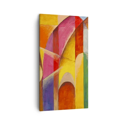 Canvastavla - Bild på duk - Solens domkyrka - 45x80 cm