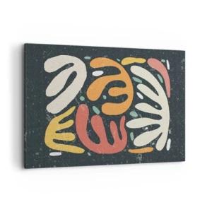 Canvastavla - Bild på duk - Komposition - Jag tar snart tag i dig  - 120x80 cm