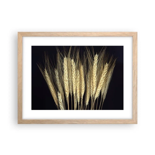 Affisch i ram av ljusek - Rustik magi - 40x30 cm