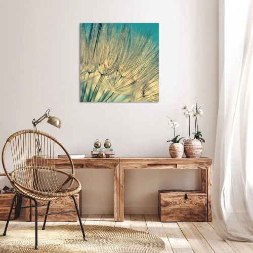 Canvastavla - Bild på duk - I väntan på vinden - 60x60 cm