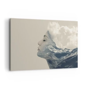 Canvastavla - Bild på duk - Elementens skönhet - 100x70 cm