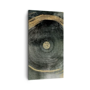 Canvastavla - Bild på duk - Förändring och varaktighet - 45x80 cm