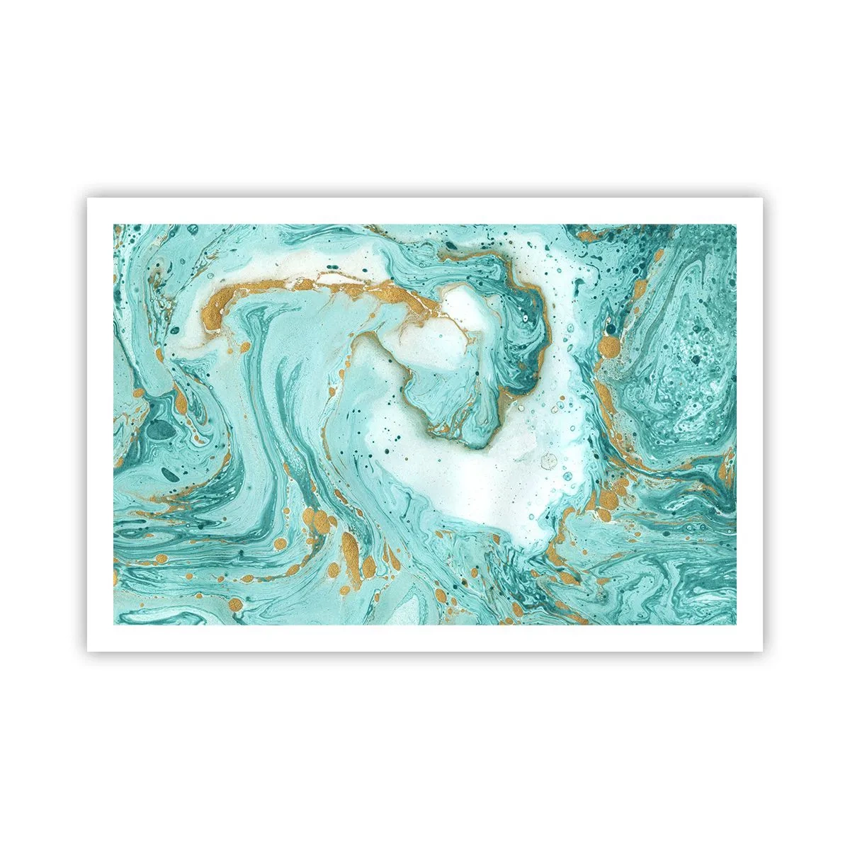 Affisch - Under stora vågen från Edo-tiden - 91x61 cm