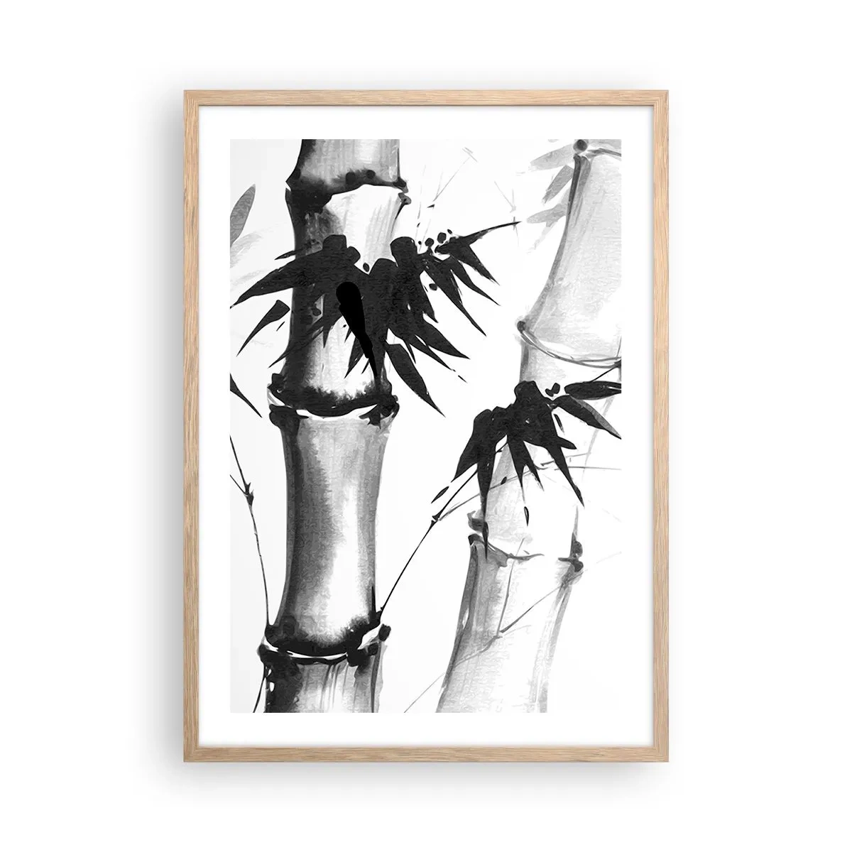 Affisch i ram av ljusek - Inzoomad orient - 50x70 cm