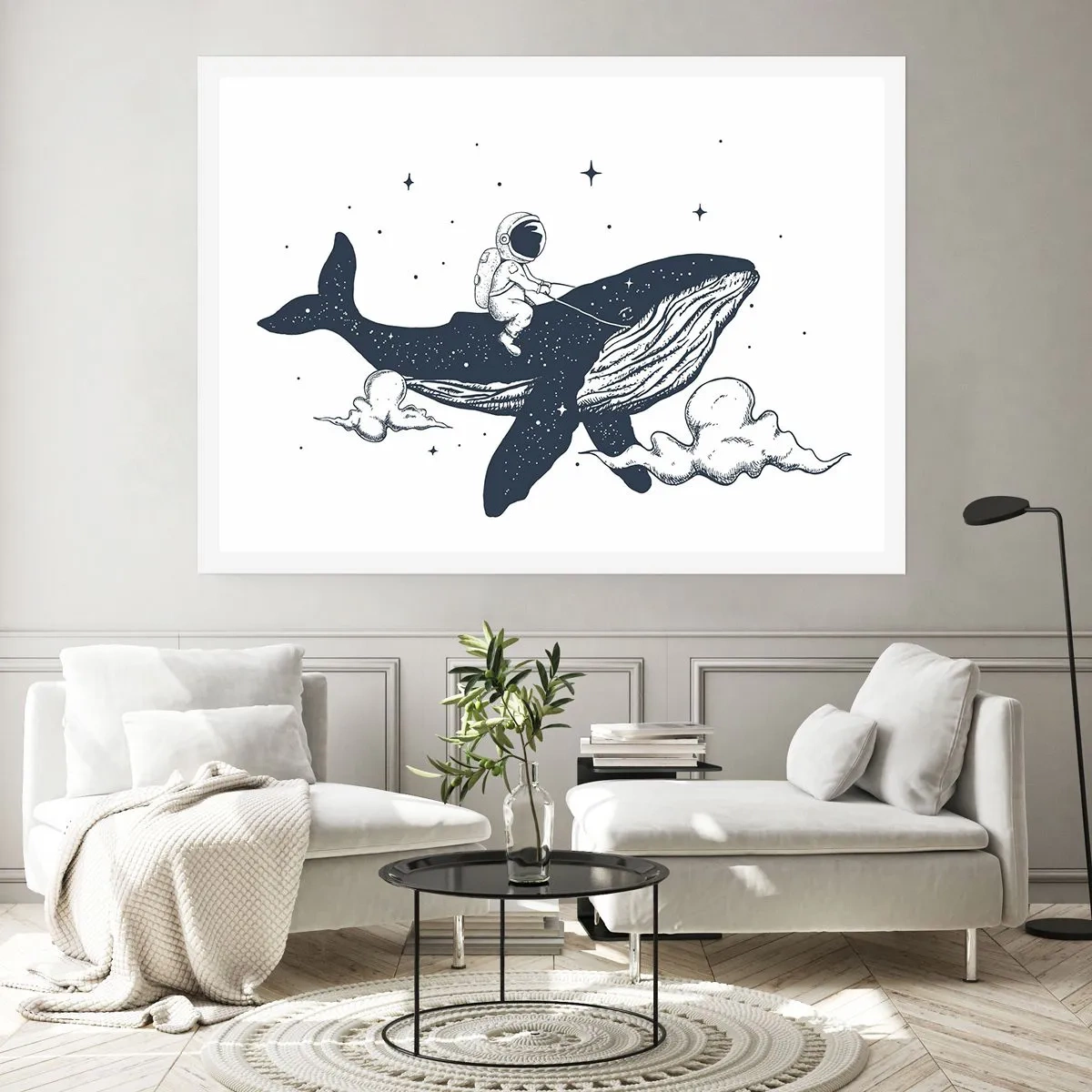 Affisch - Rymdäventyr - 50x40 cm