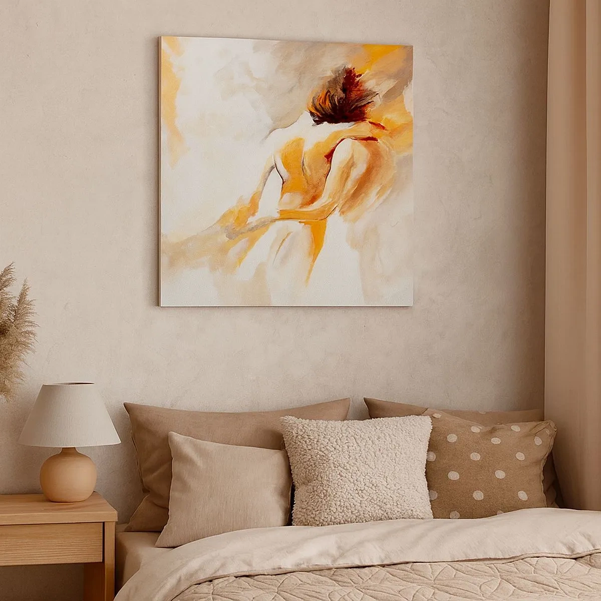 Canvastavla - Bild på duk - I närhetens himmel - 30x30 cm